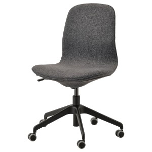 IKEA LÅNGFJÄLL conference chair Gunnared Dark Gray / Black, Ikea Outlet | 6974CRMVS