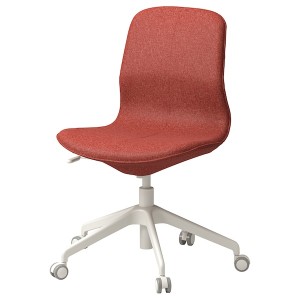 IKEA LÅNGFJÄLL conference chair Gunnared Red / Orange / White, Ikea Outlet | 1796GRHOQ
