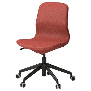 IKEA LÅNGFJÄLL conference chair Gunnared Red / Orange / Black, Ikea Outlet | 9130WOUXN