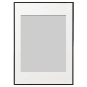 IKEA LOMVIKEN frame, 19 ¾x27 ½ in Black, Ikea Outlet | 9376RIXPS