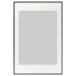 IKEA LOMVIKEN frame, 24x35 ¾ in Black, Ikea Outlet | 6821LCFYR