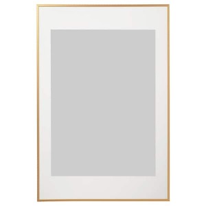 IKEA LOMVIKEN frame, 24x35 ¾ in Gold, Ikea Outlet | 0728EIHSR