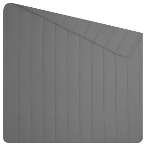 IKEA LÅSBRÄKEN comforter, Full/Queen Gray, Ikea Outlet | 4726MCQHD