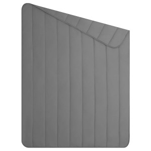 IKEA LÅSBRÄKEN comforter, Twin/Twin X-long Gray, Ikea Outlet | 8416BVIJZ