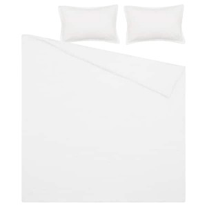 IKEA LUKTVICKER comforter set, Full/Queen White, Ikea Outlet | 6371WDPTF