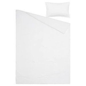IKEA LUKTVICKER comforter set, Twin/Twin X-long White, Ikea Outlet | 7532VOQMB