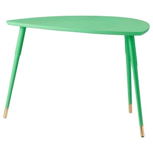 IKEA LÖVBACKEN side table, 30 3/8x15 3/8 in Light Green, Ikea Outlet | 5189XYNMQ