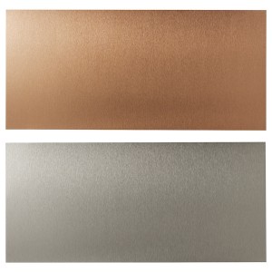 IKEA LYSEKIL wall panel, double sided brushed copper effect, 48x19 in Stainless Steel, Ikea Outlet | 6240YKDIR