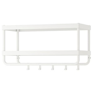 IKEA MACKAPÄR hat and coat rack, white, 30 3/4 in, Ikea Outlet | 0658DMLTK
