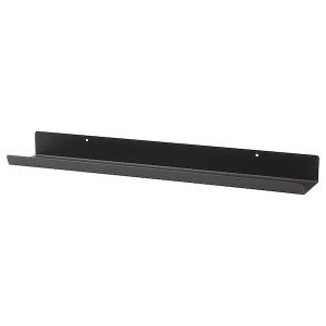 IKEA MALMBÄCK Display shelf Dark Gray, Ikea Outlet | 2508GSVXH