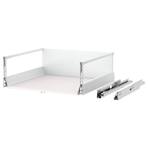 IKEA MAXIMERA Drawer, high, white, 24x24 in, Ikea Outlet | 4912QXFPZ
