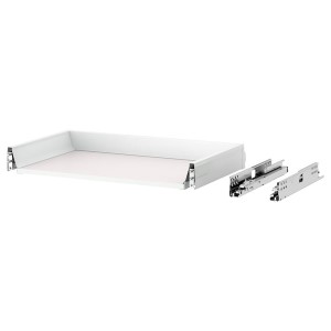 IKEA MAXIMERA Drawer, low, white, 24x14 3/4 in, Ikea Outlet | 5137PENLY
