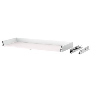 IKEA MAXIMERA Drawer, low, white, 36x14 3/4 in, Ikea Outlet | 3470ZHQME