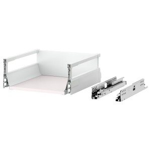 IKEA MAXIMERA Drawer, medium, white, 15x14 3/4 in, Ikea Outlet | 9875QEKUC