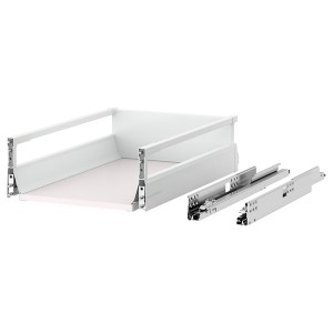 IKEA MAXIMERA drawer, medium, white, 15x24 in, Ikea Outlet | 1830JLQWA