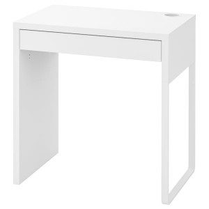 IKEA MICKE Desk, 28 3/4x19 5/8 in White, Ikea Outlet | 8207XIJUH