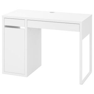 IKEA MICKE desk, 41 3/8x19 5/8 in White, Ikea Outlet | 2853YIJHA