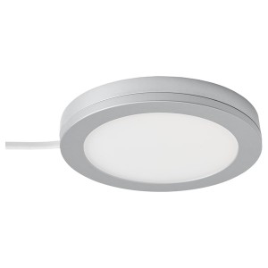 IKEA MITTLED LED spotlight Dimmable Aluminum Color, Ikea Outlet | 2405SOEPW