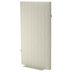 IKEA MITTZON acoustic screen, floor standing, Gunnared beige, 35 3/8x61 3/4 in, Ikea Outlet | 6157AQPWH