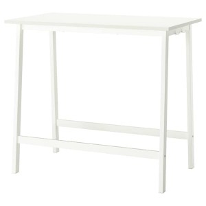 IKEA MITTZON conference table, 47 1/4x26 3/4x41 3/8 in White, Ikea Outlet | 6890LUDAX