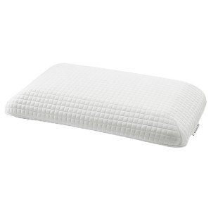 IKEA MJÖLKKLOCKA Ergonomic pillow, Queen Side / Back Sleeper, Ikea Outlet | 4693QHTCM