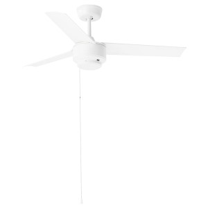 IKEA MOLNIGHET 3-blade ceiling fan, plastic white, Ikea Outlet | 6317ANLUZ