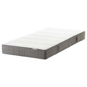 IKEA MORGEDAL foam mattress, Twin Firm / Dark Gray, Ikea Outlet | 3208VBMQX