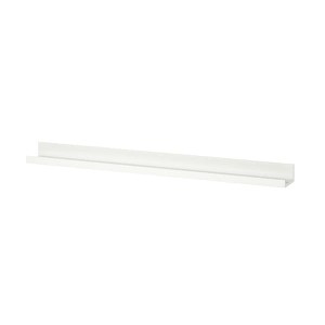 IKEA MOSSLANDA picture ledge, 45 1/4 in White, Ikea Outlet | 6390CONKF