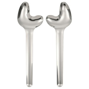 IKEA ÖMSESIDIG serving set, 2 pieces, stainless steel, Ikea Outlet | 0124ARDUV