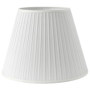 IKEA MYRHULT Lamp shade, white, 17 in, Ikea Outlet | 8103ZRSPB