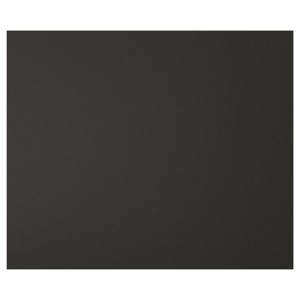 IKEA NICKEBO drawer front, matte anthracite, 18x15 in, Ikea Outlet | 0158XECGF