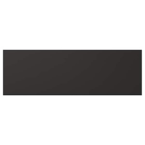 IKEA NICKEBO drawer front, matte anthracite, 15x5 in, Ikea Outlet | 3879KEGAZ