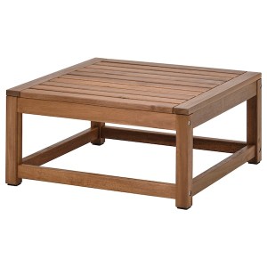 IKEA NÄMMARÖ seat sec for modular sofa, outdoor, light brown stained, Ikea Outlet | 3947ZJXOQ
