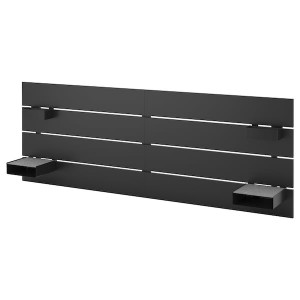 IKEA NORDLI headboard, 70 7/8/76 in Anthracite, Ikea Outlet | 1034OUBCZ