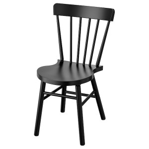 IKEA NORRARYD Chair, black, Ikea Outlet | 7125HWYUJ