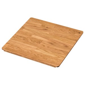 IKEA NORRSJÖN cutting board, oak, 17 ¼x16 ½ in, Ikea Outlet | 1582IQPAU