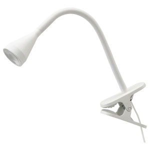 IKEA NÄVLINGE LED clamp spotlight White, Ikea Outlet | 2741RMPTX