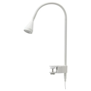 IKEA NÄVLINGE LED wall/clamp spotlight White, Ikea Outlet | 2748ZJYVL