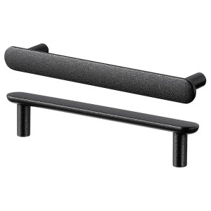 IKEA NYDALA Handle, 6 1/16 in, 2 pack Black, Ikea Outlet | 4327LFGZO