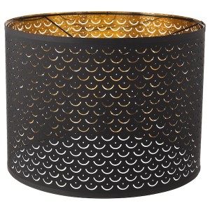 IKEA NYMÖ Lamp shade, brass color, 17 in Black, Ikea Outlet | 8120EDPLN