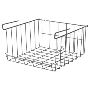 IKEA OBSERVATÖR Clip-on basket, gray-brown, Ikea Outlet | 1560ZXCVS
