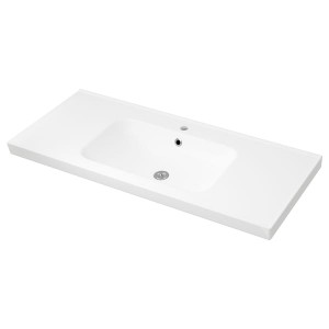 IKEA ODENSVIK Sink, 48 3/8x19 1/4x2 3/8 in, Ikea Outlet | 4570XUWAN