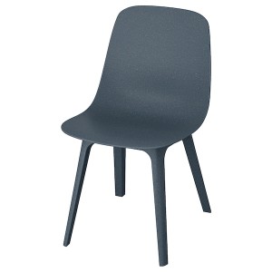 IKEA ODGER Chair Blue, Ikea Outlet | 1063KWUXD