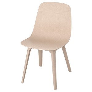 IKEA ODGER Chair White / Beige, Ikea Outlet | 9152CVKJD