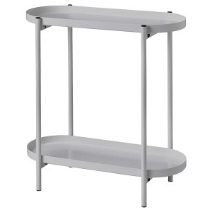 IKEA OLIVBLAD plant stand, indoor/outdoor, 22 in Light Gray, Ikea Outlet | 6931YEGRK
