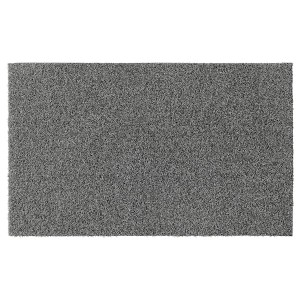 IKEA OPLEV door mat, indoor/outdoor, 1'8 inx2'7 in Gray, Ikea Outlet | 4398DOULT