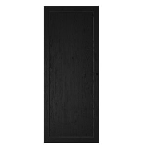 IKEA OXBERG Door, 15 3/4x38 1/4 in Black Oak Effect, Ikea Outlet | 8975VPZOG