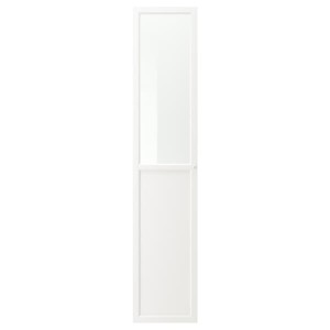 IKEA OXBERG Panel/glass door, 15 3/4x75 5/8 in White, Ikea Outlet | 3508HRCOM