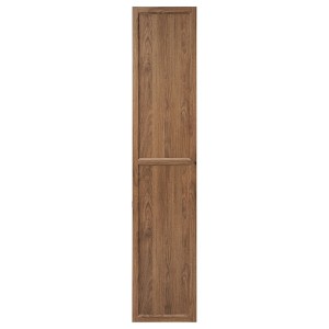 IKEA OXBERG door, 15 3/4x75 5/8 in Brown Walnut Effect, Ikea Outlet | 2871BUFXT