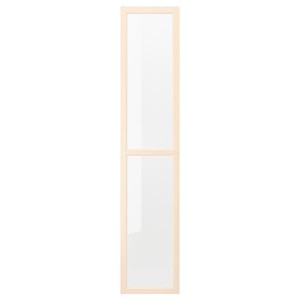 IKEA OXBERG glass door, 15 3/4x75 5/8 in Birch Effect, Ikea Outlet | 3106OYSEL